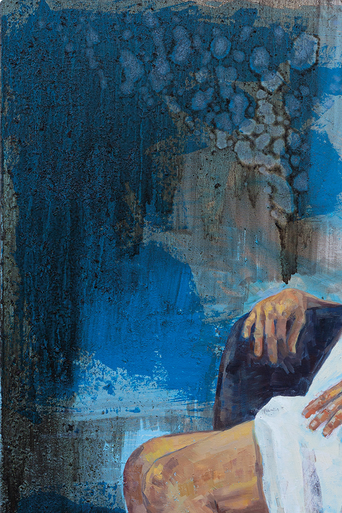 autor: Bozena Kot | obraz "Odciecie 06" | 120 x 80 cm | 2022 r.