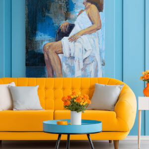 autor: Bozena Kot | obraz "Odciecie 06" | 120 x 80 cm | 2022 r.