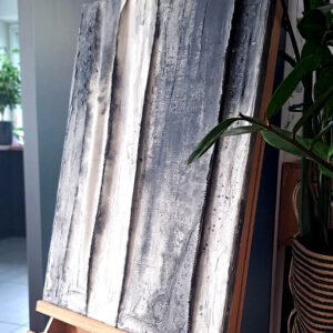 autor: Bozena Kot | „Złudzenia 101” | technika własna na płótnie | 2024r.