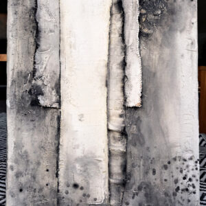 autor: Bozena Kot | „Złudzenia 102” | 40 x 50 cm technika własna na płótnie | 2024r.