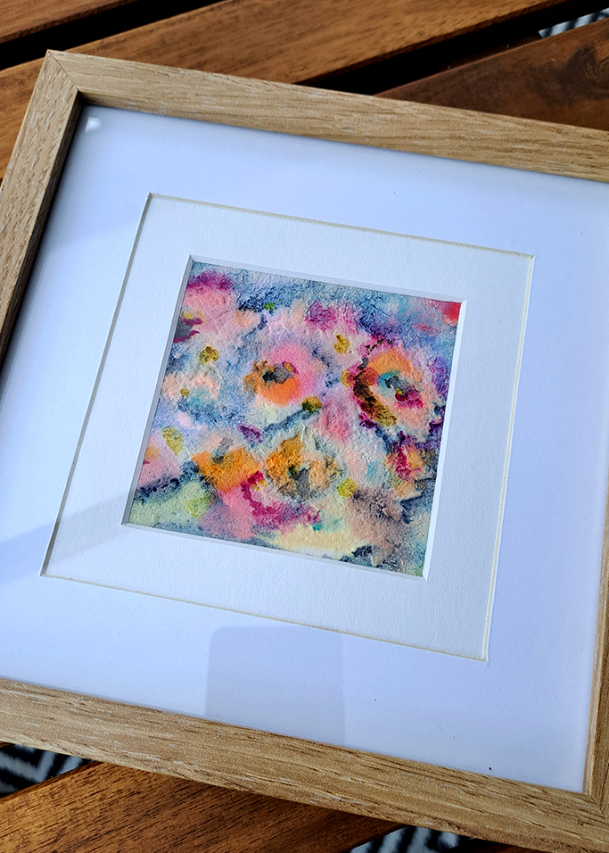 Bożena Kot | "Akwarelowe kwiaty 01"