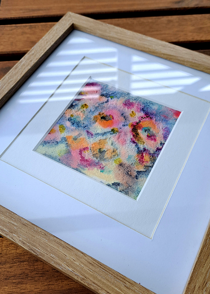 Bożena Kot | "Akwarelowe kwiaty 01"