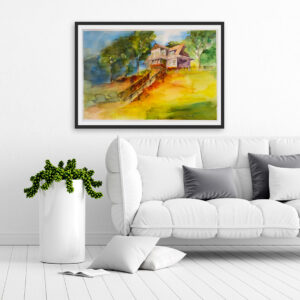 "Harenda Kasprowicza" | 50 x 70 cm | 2020 r. | akwarela